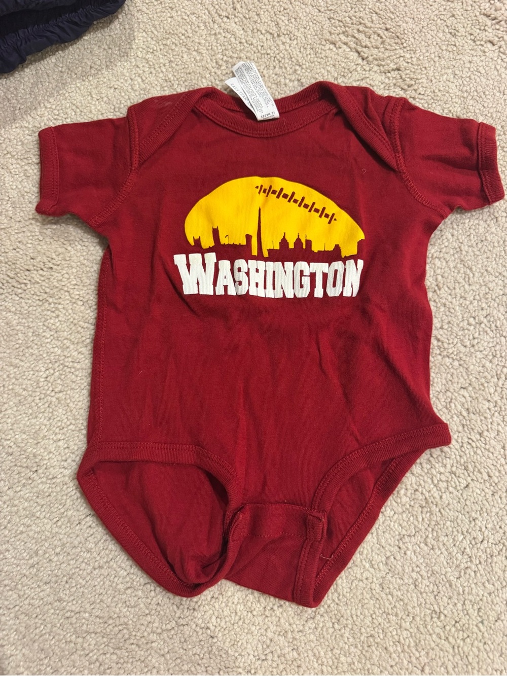 Washington Commanders Baby One-Piece Bodysuit